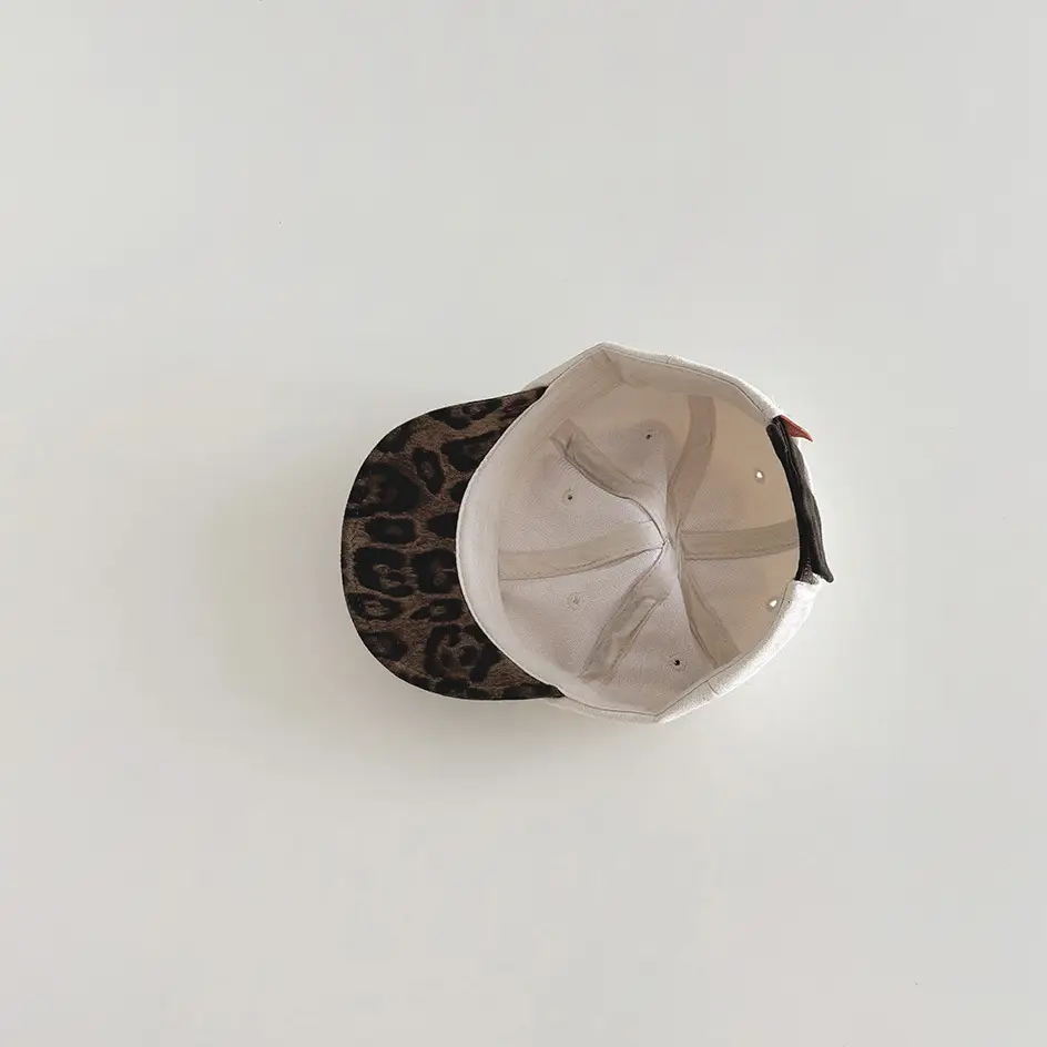 Winter Cat Ear Leopard Print Cap - Image 6