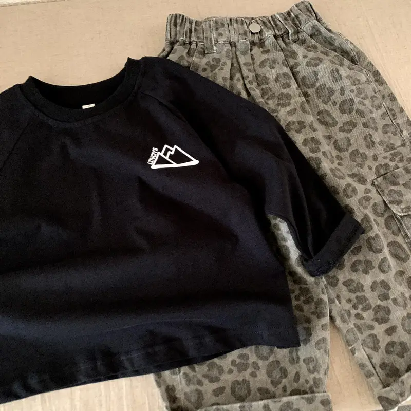 Boys Long Sleeve T-Shirt Black Autumn 2025 - Image 4