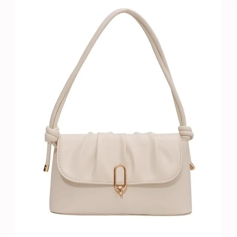 White Underarm Crossbody Bag for Women 2026