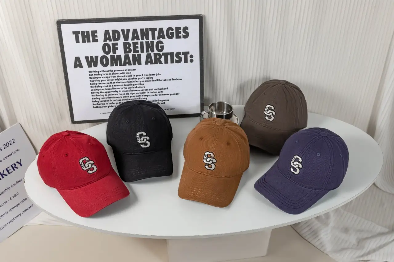 2025 New American Retro Washed Light Denim Baseball Cap for Women — feature 11