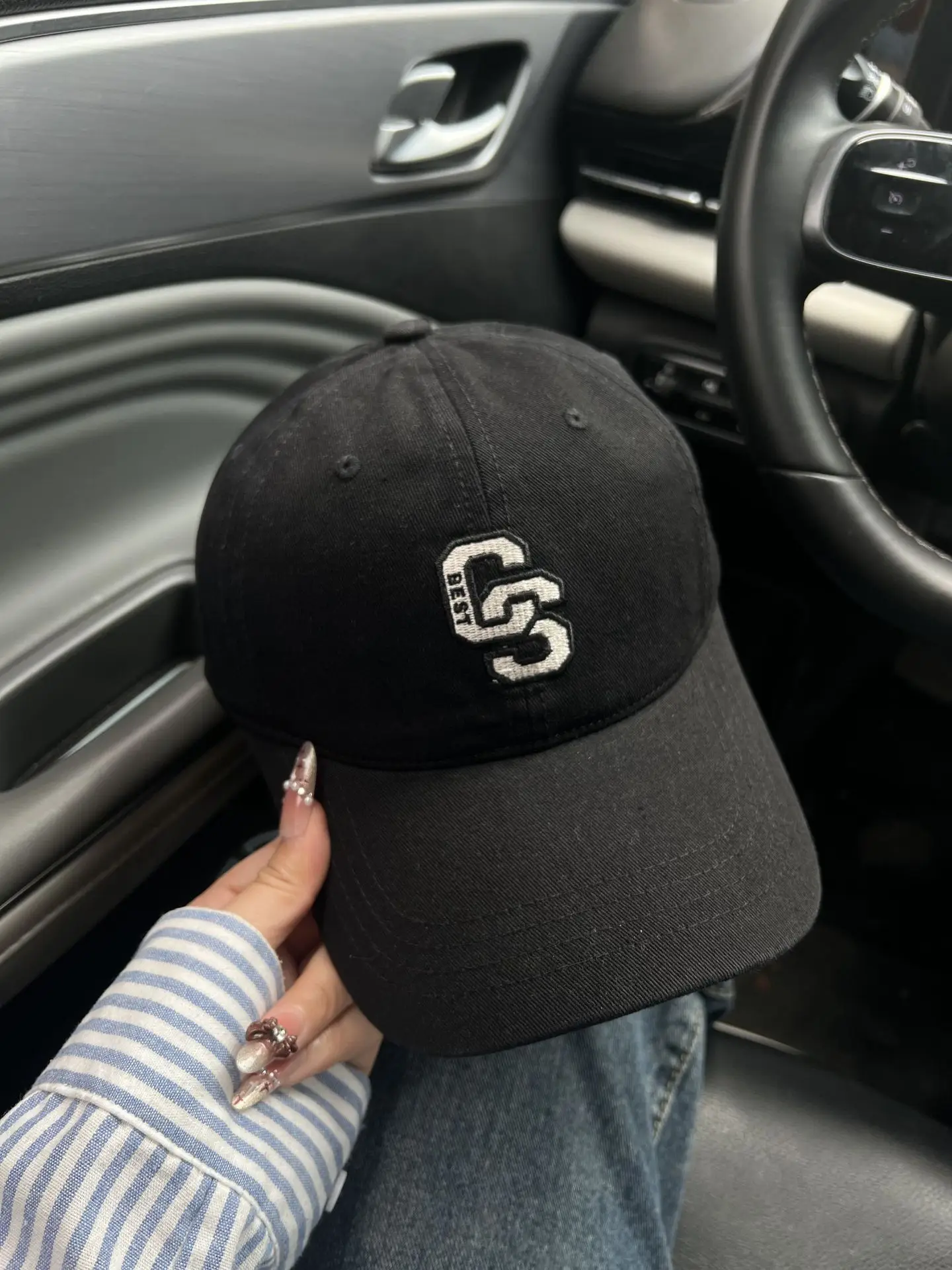 2025 New American Retro Washed Light Denim Baseball Cap for Women - Image 5