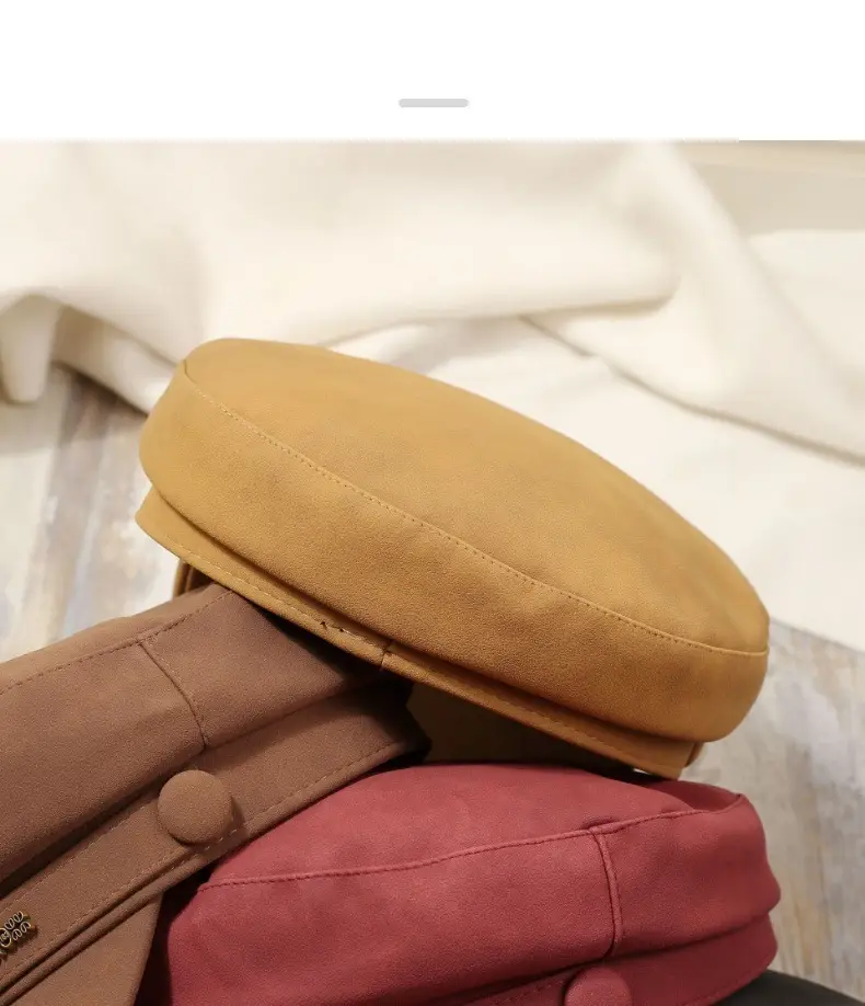 Women New Spring Cap Letter Logo Face Slimming Cap — feature 11