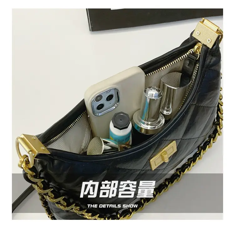 White Chain Crossbody Bag for Women — feature 17
