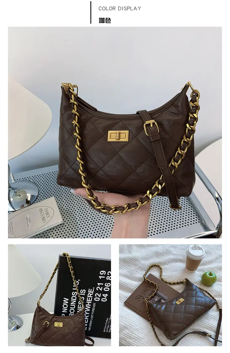 White Chain Crossbody Bag for Women — feature 21
