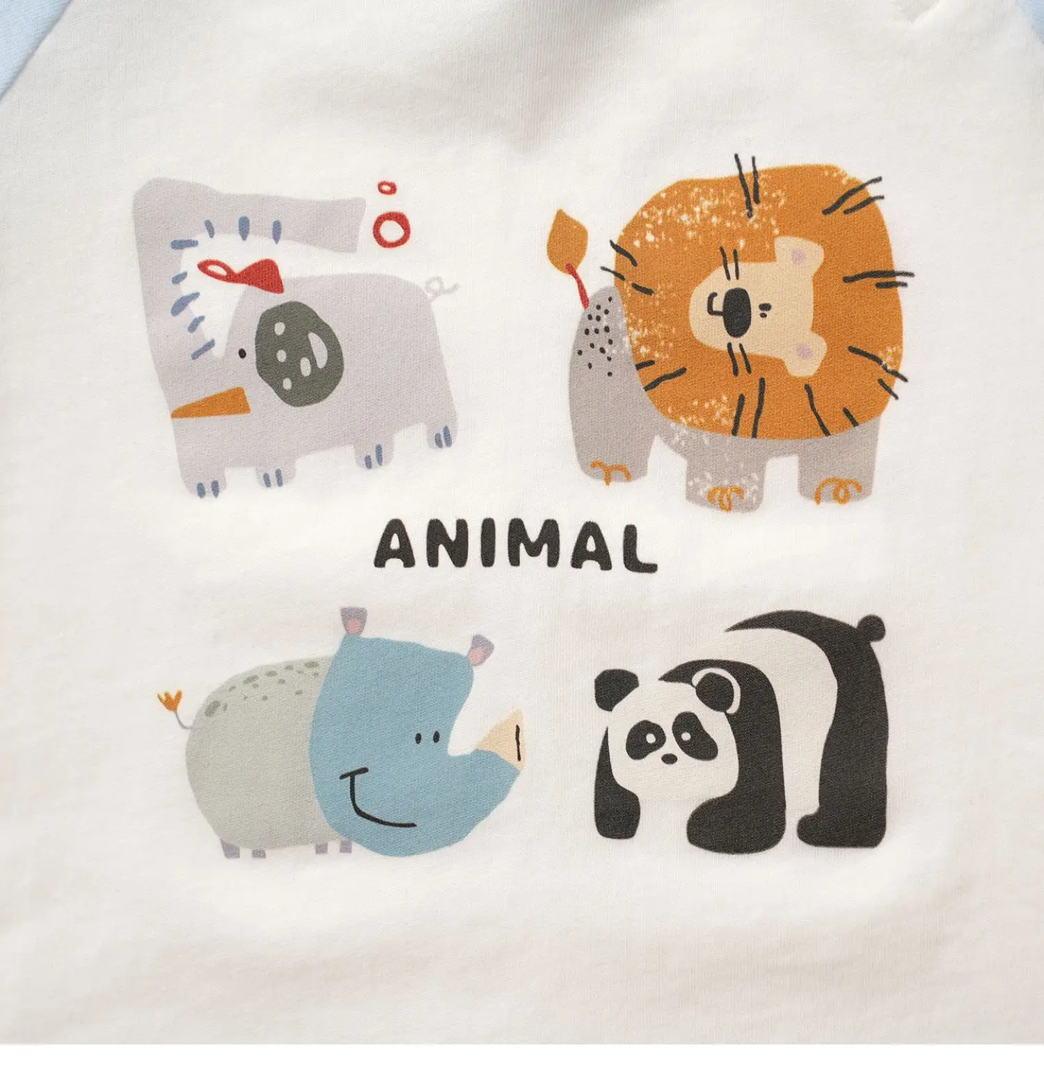 Kids Cartoon Elephant T-Shirt Set of 3 Cotton — feature 26