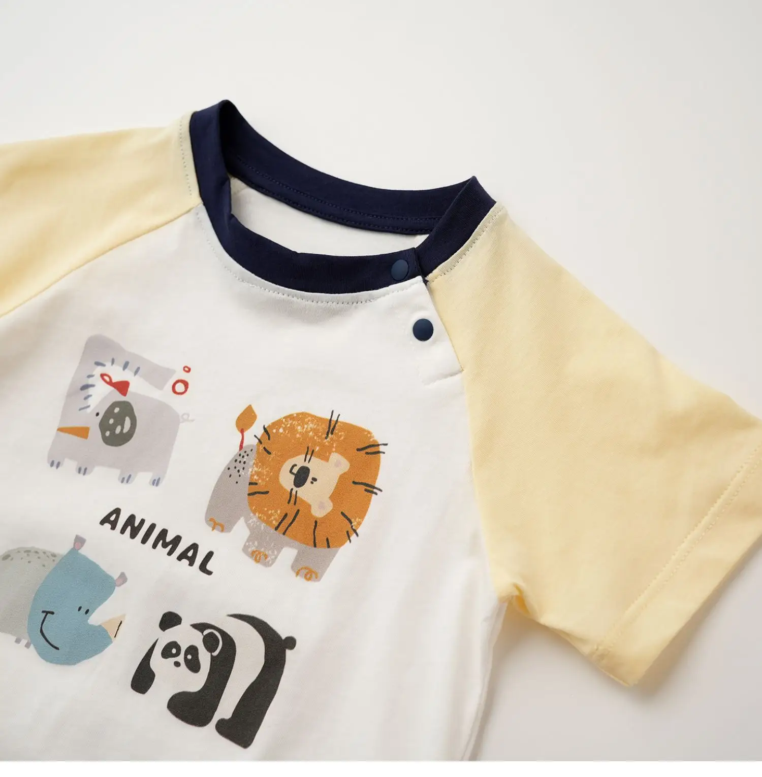 Kids Cartoon Elephant T-Shirt Set of 3 Cotton — feature 31