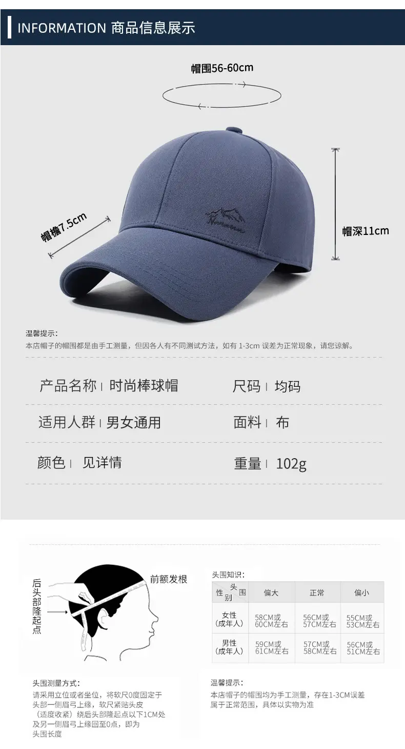 Men's Grey Mountain Logo Baseball Cap — feature 6