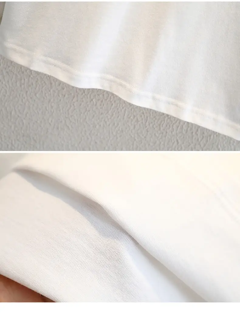 Boys' White Blue Sleeveless T-Shirt Long Sleeve — feature 12