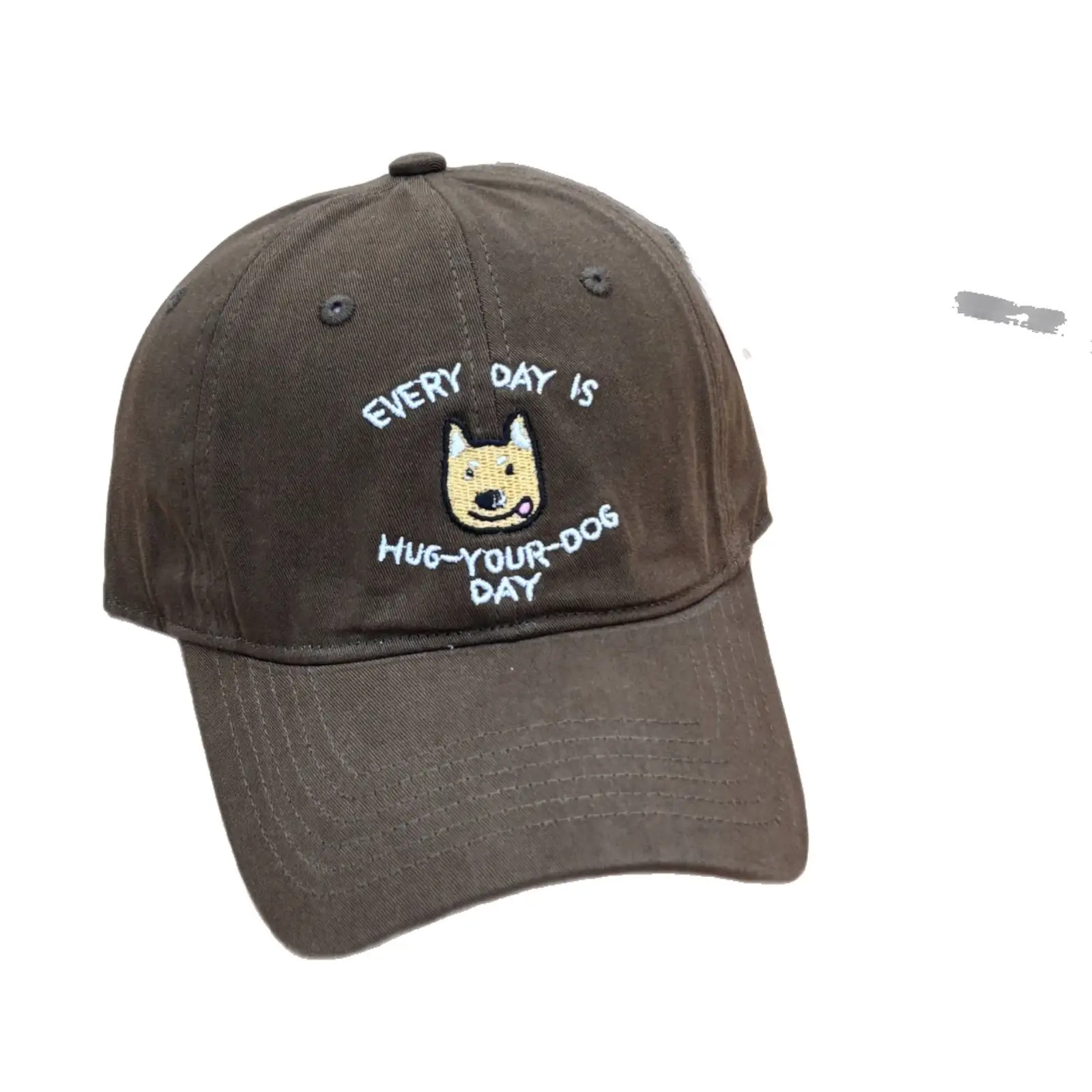2025 Shiba Inu Embroidered Purple Cap for Women - Image 13