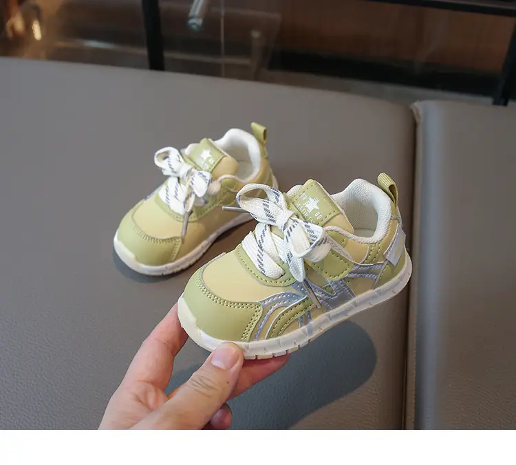 Baby Shoes Pink Purple Soft Sole Casual Wear — feature 10