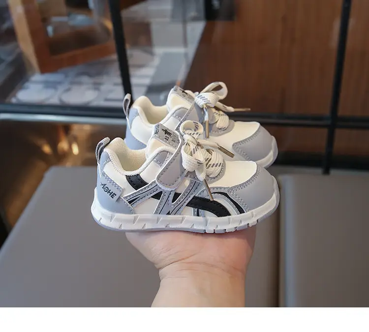 Baby Shoes Pink Purple Soft Sole Casual Wear — feature 15