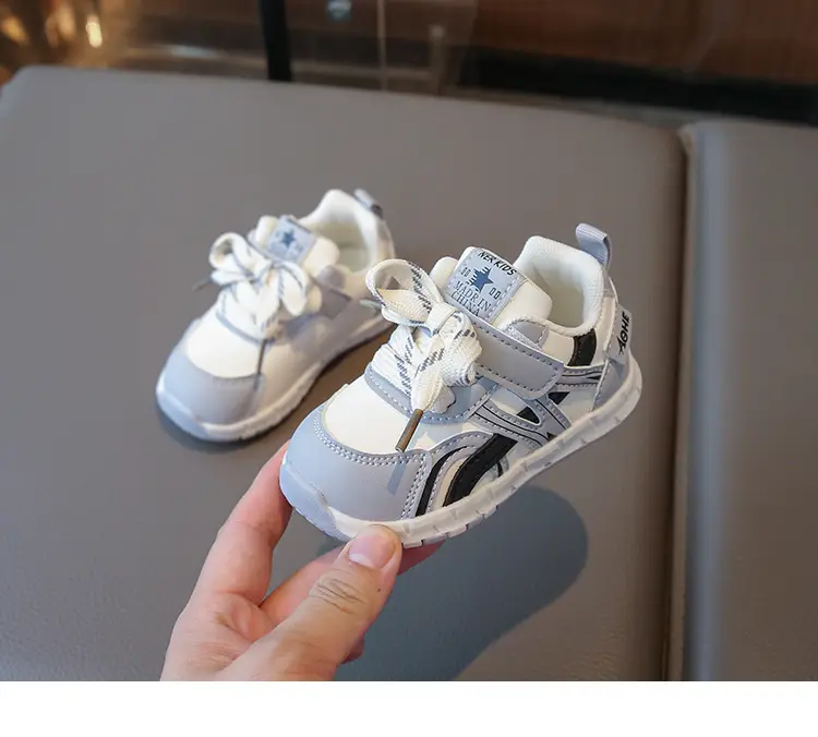 Baby Shoes Pink Purple Soft Sole Casual Wear — feature 16