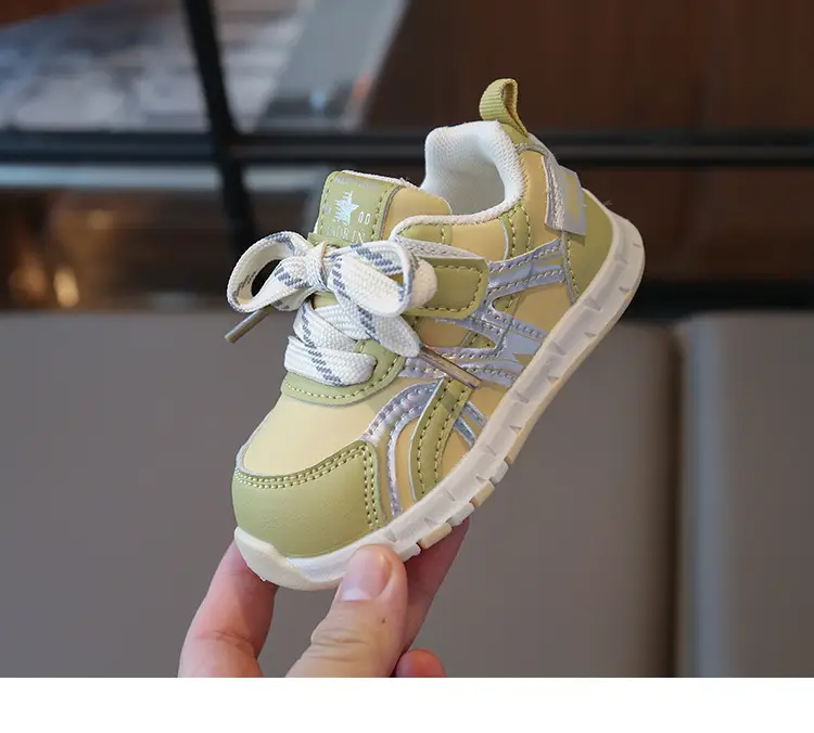 Baby Shoes Pink Purple Soft Sole Casual Wear — feature 18