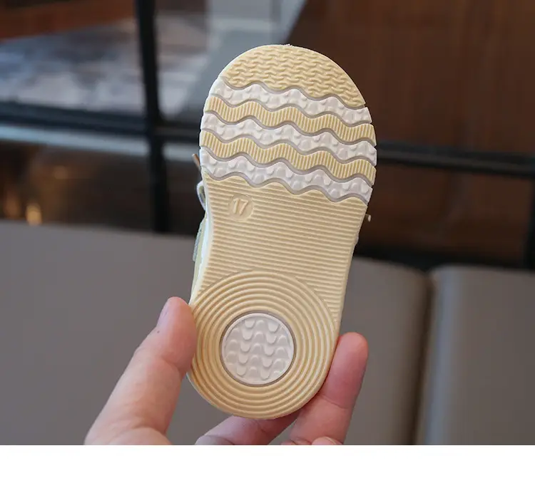 Baby Shoes Pink Purple Soft Sole Casual Wear — feature 24