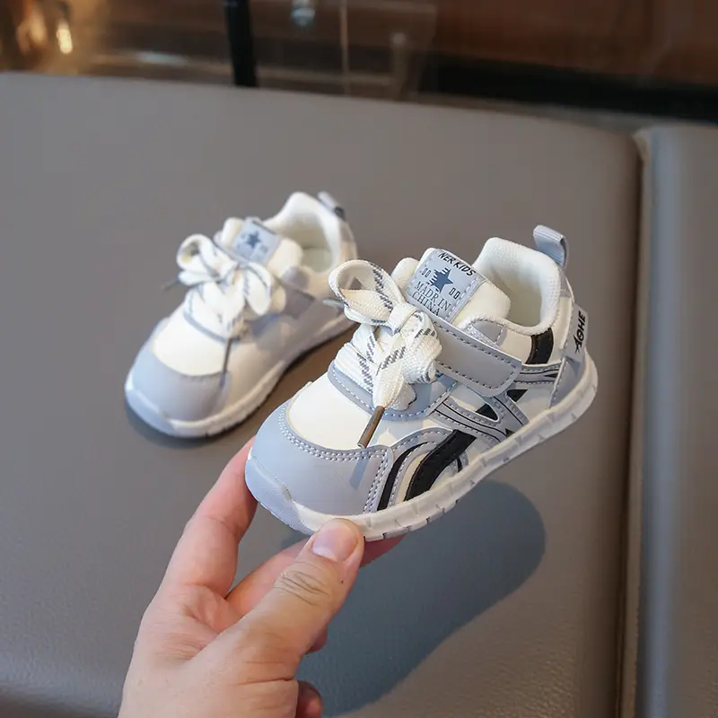 Baby Shoes Pink Purple Soft Sole Casual Wear