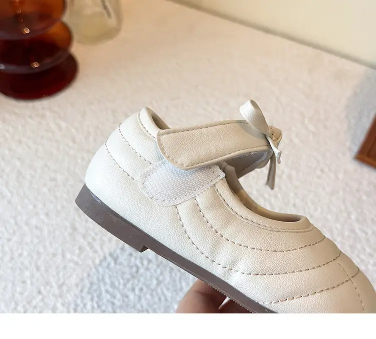 Bow Soft Sole Baby Shoes Black White 2025 — feature 18