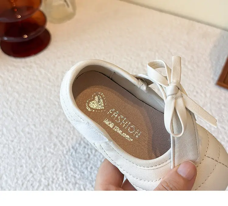 Bow Soft Sole Baby Shoes Black White 2025 — feature 19