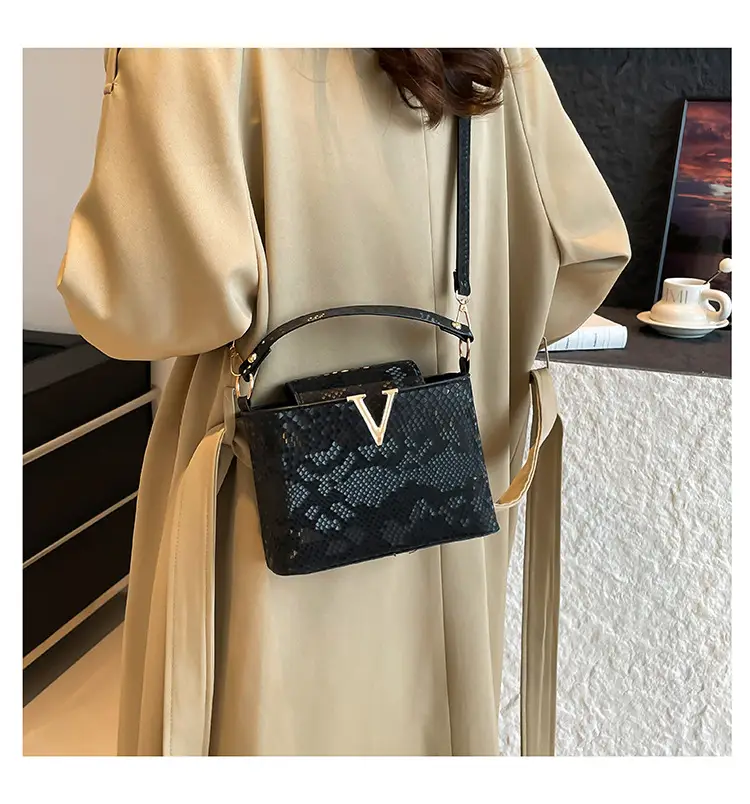 Purple Embroidered Crossbody Bag for Women — feature 10