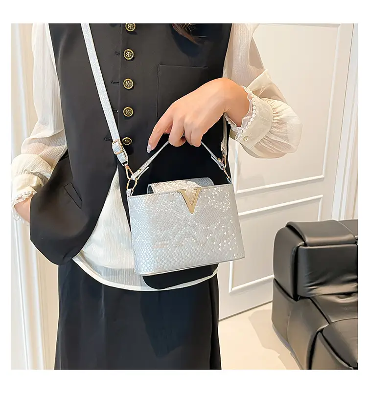 Purple Embroidered Crossbody Bag for Women — feature 14