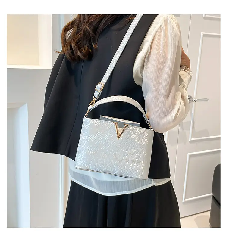 Purple Embroidered Crossbody Bag for Women — feature 15
