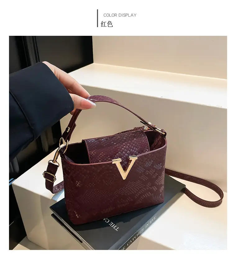 Purple Embroidered Crossbody Bag for Women — feature 22