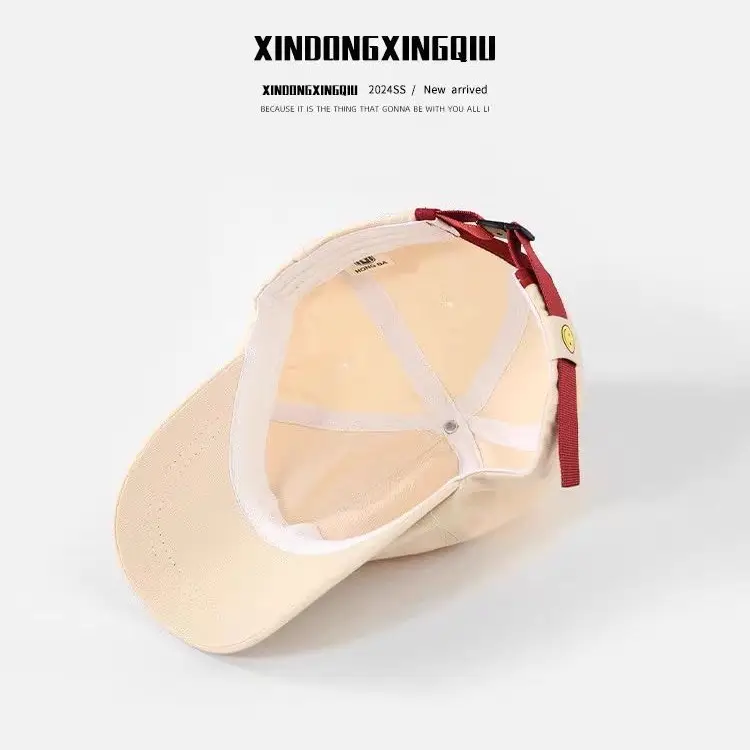 Women Duckbill Cap Sun Protection Wide Brim Beige - Image 8
