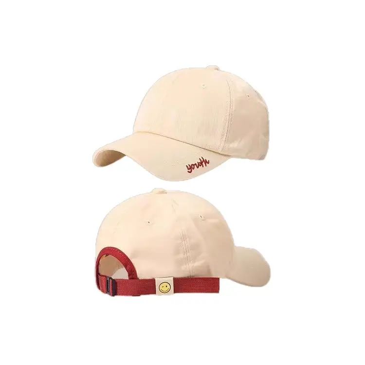 Women Duckbill Cap Sun Protection Wide Brim Beige - Image 9