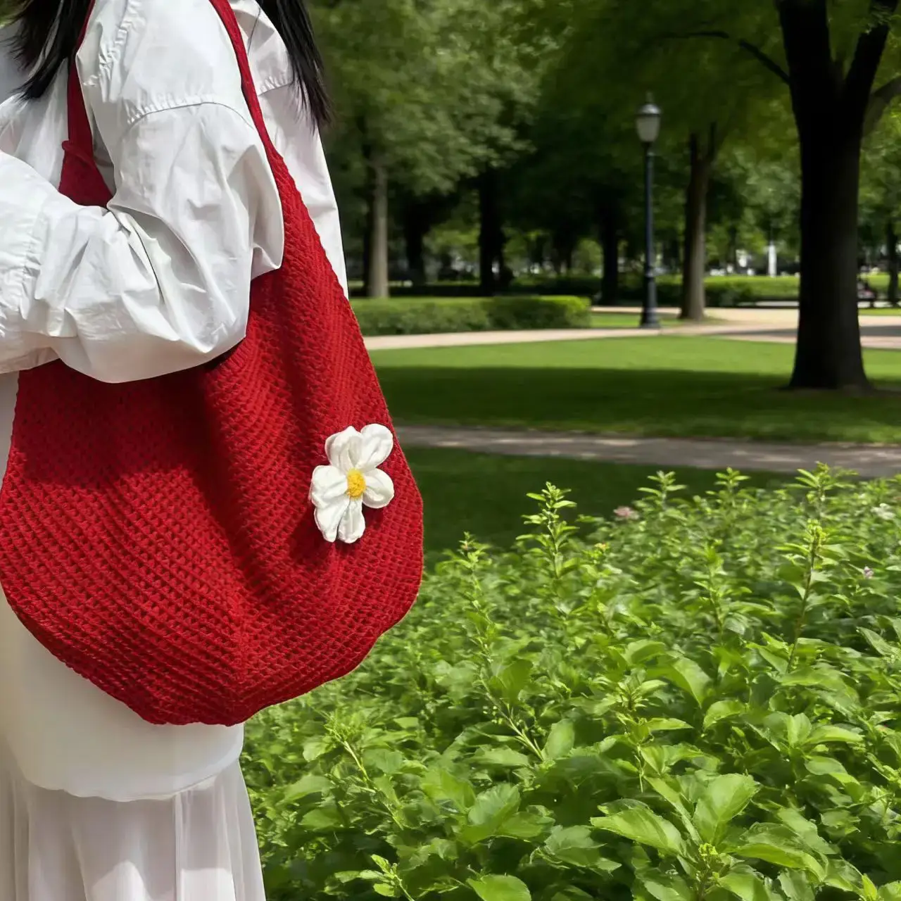 Large Capacity Woven Bag for Women Beach Travel - Image 14