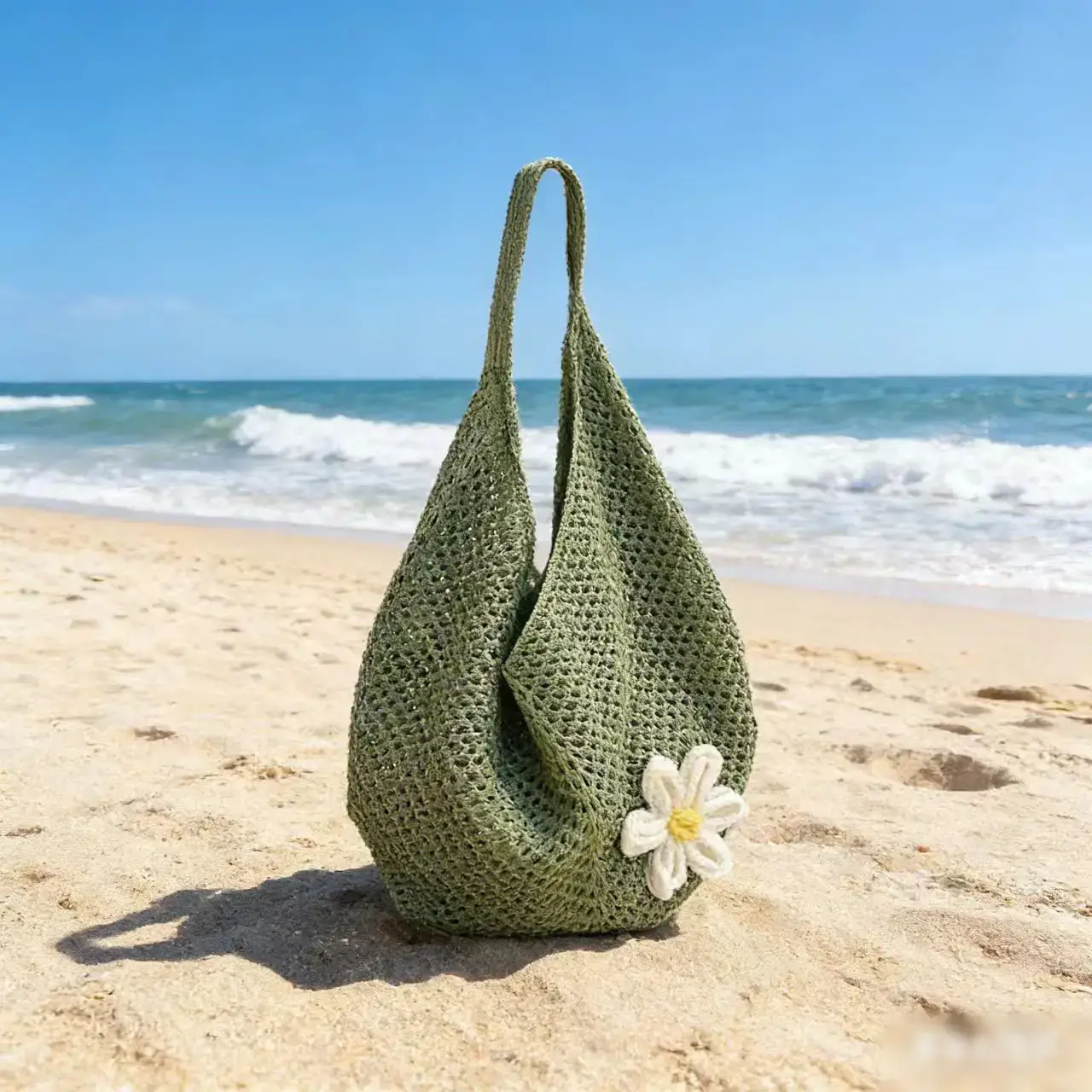 Large Capacity Woven Bag for Women Beach Travel - Image 19