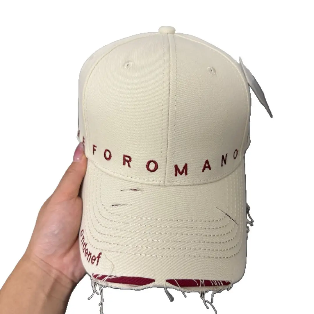 Purple Korean Baseball Cap with Embroidered Letters - Image 12