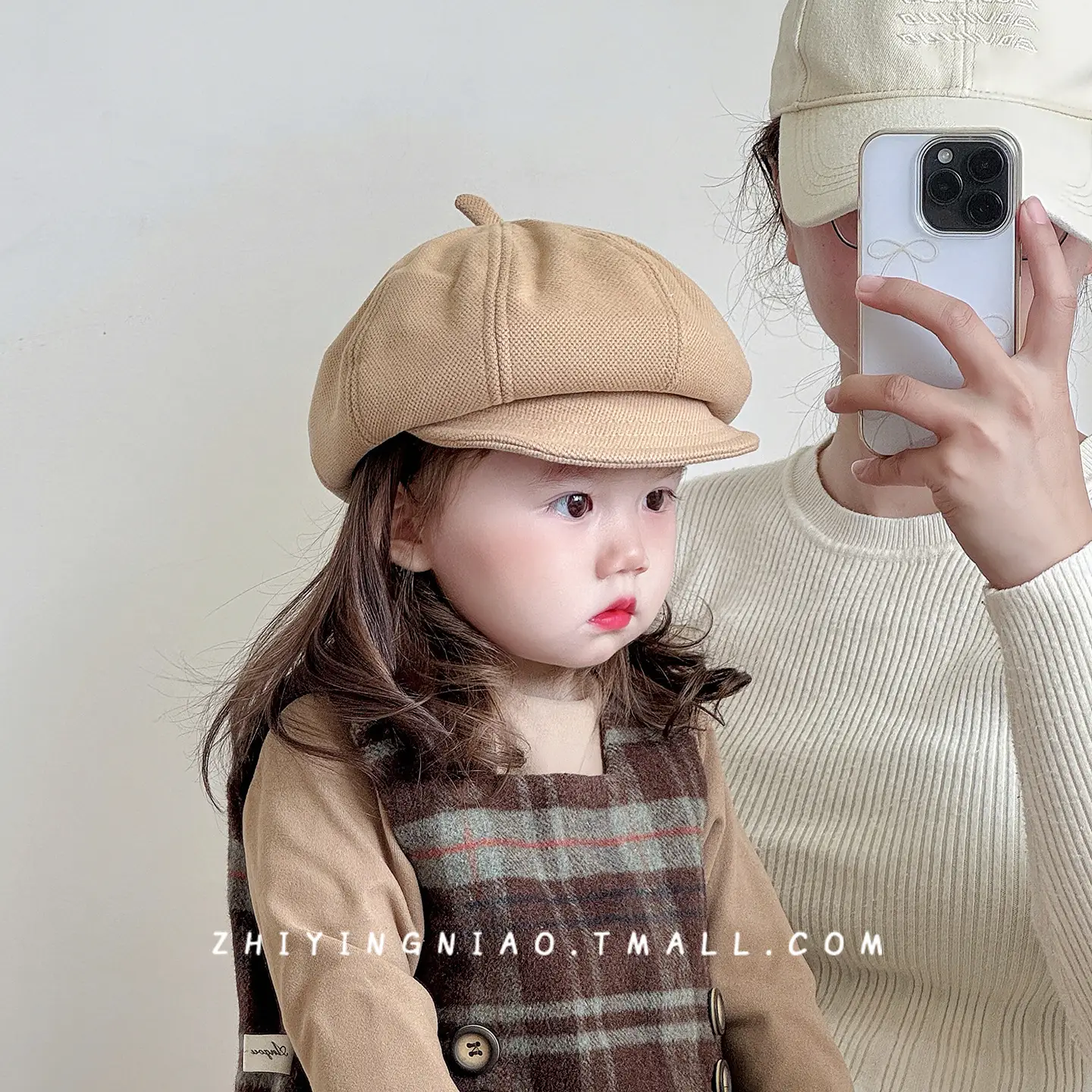 Baby Beret Warm Duck Tongue Korean Style - Image 6