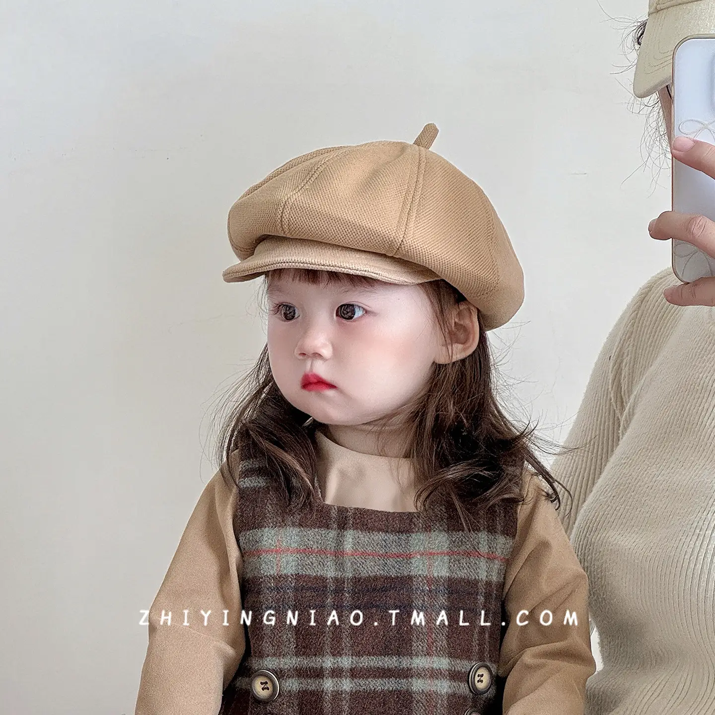 Baby Beret Warm Duck Tongue Korean Style - Image 7