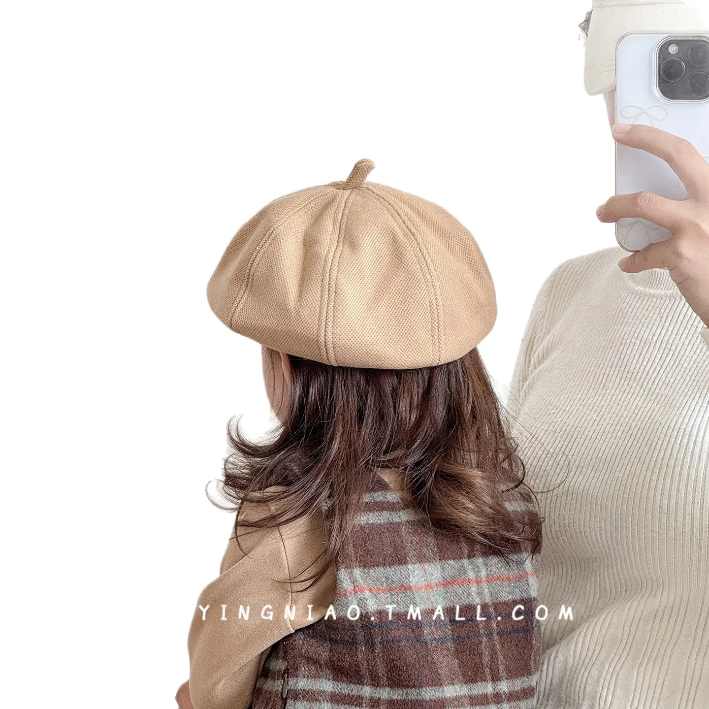 Baby Beret Warm Duck Tongue Korean Style - Image 9
