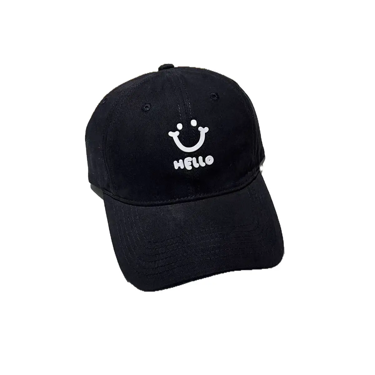 Pink MLLO Baseball Cap with Wide Brim and School Style Logo - Image 13