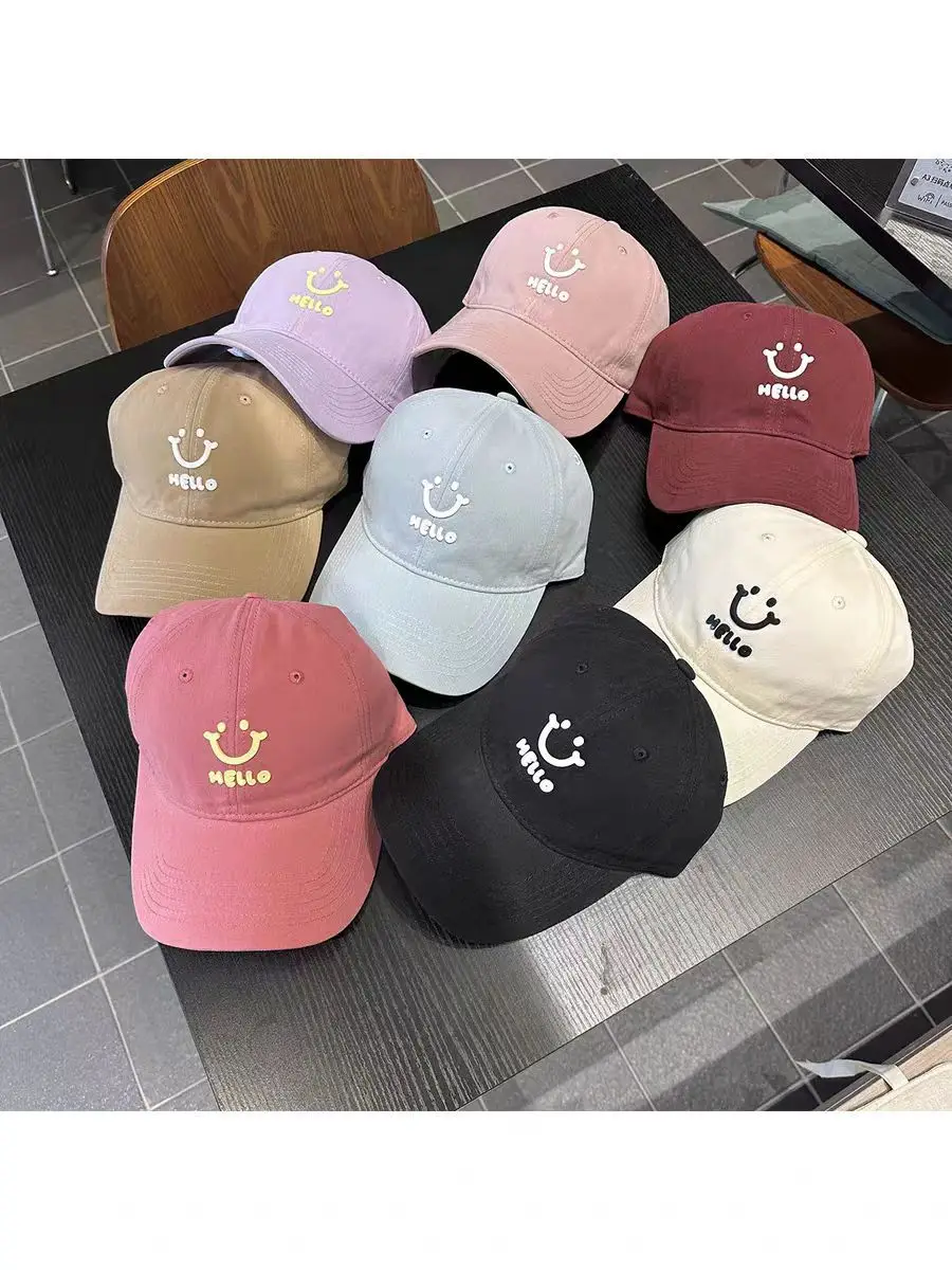 Pink MLLO Baseball Cap with Wide Brim and School Style Logo — feature 3