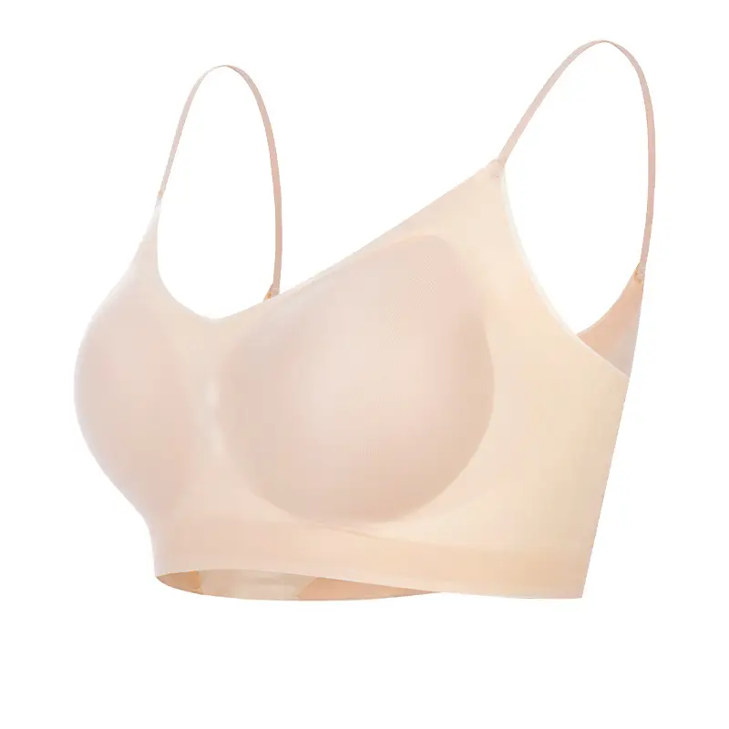 Wire-Free Teardrop-Shaped Invisible Bra with Strong Soft Support, Soft U-Shaped Backless Design, One-Piece Seamless Underwear - Image 9