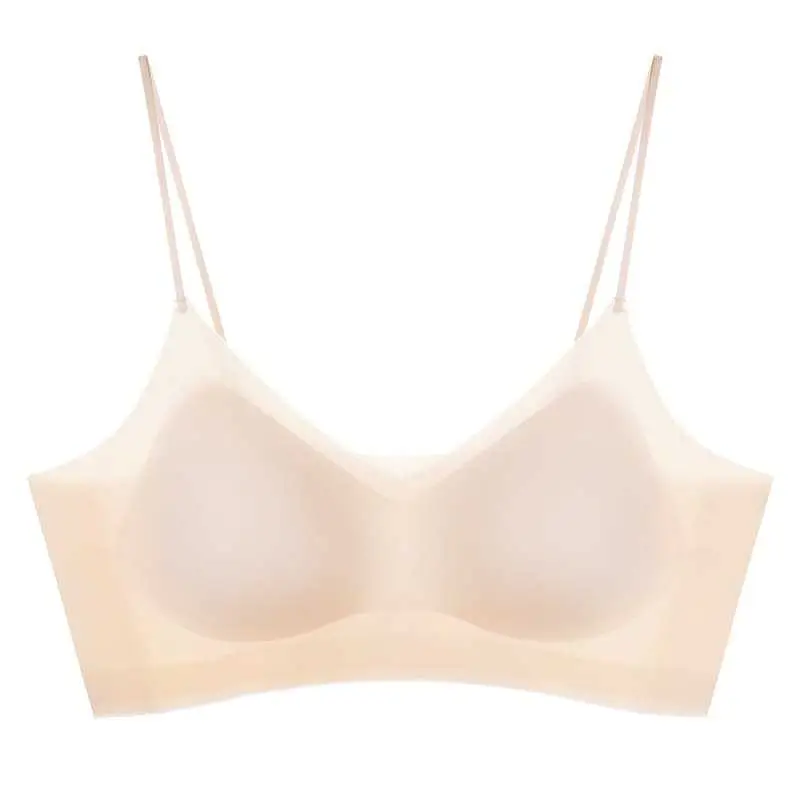 Wire-Free Teardrop-Shaped Invisible Bra with Strong Soft Support, Soft U-Shaped Backless Design, One-Piece Seamless Underwear - Image 2