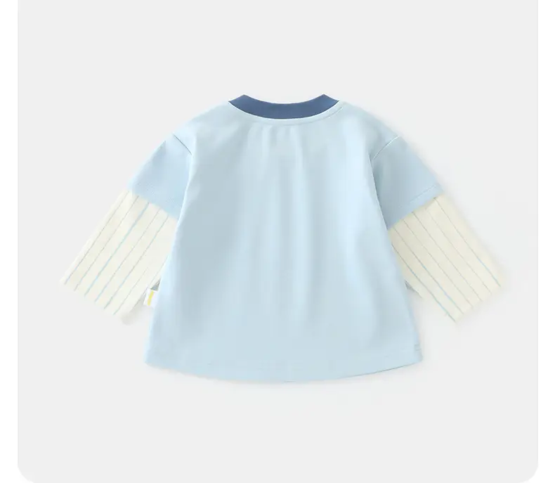 Duuduu Boys Light Blue Long Sleeve T-Shirt 2025 — feature 11