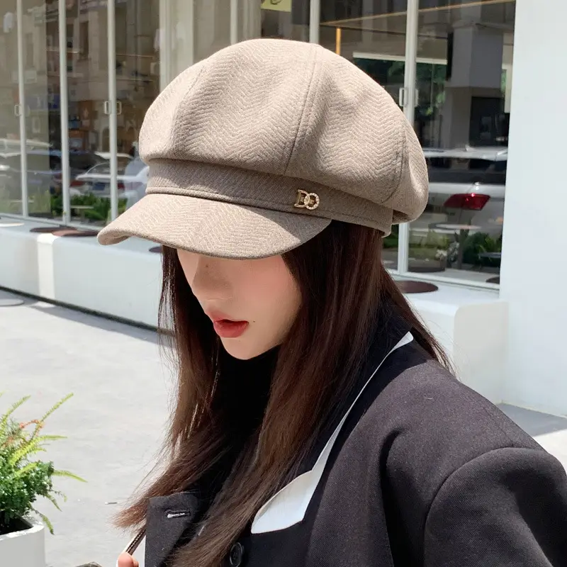 Women Duckbill Beret Autumn Winter Korean Style - Image 8