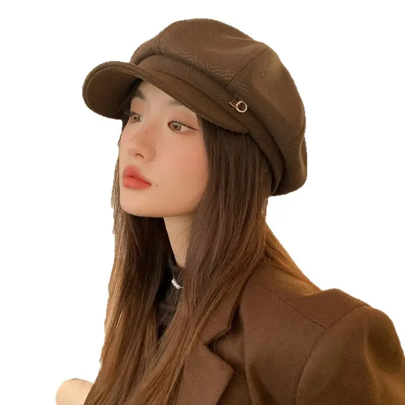 Women Duckbill Beret Autumn Winter Korean Style - Image 10