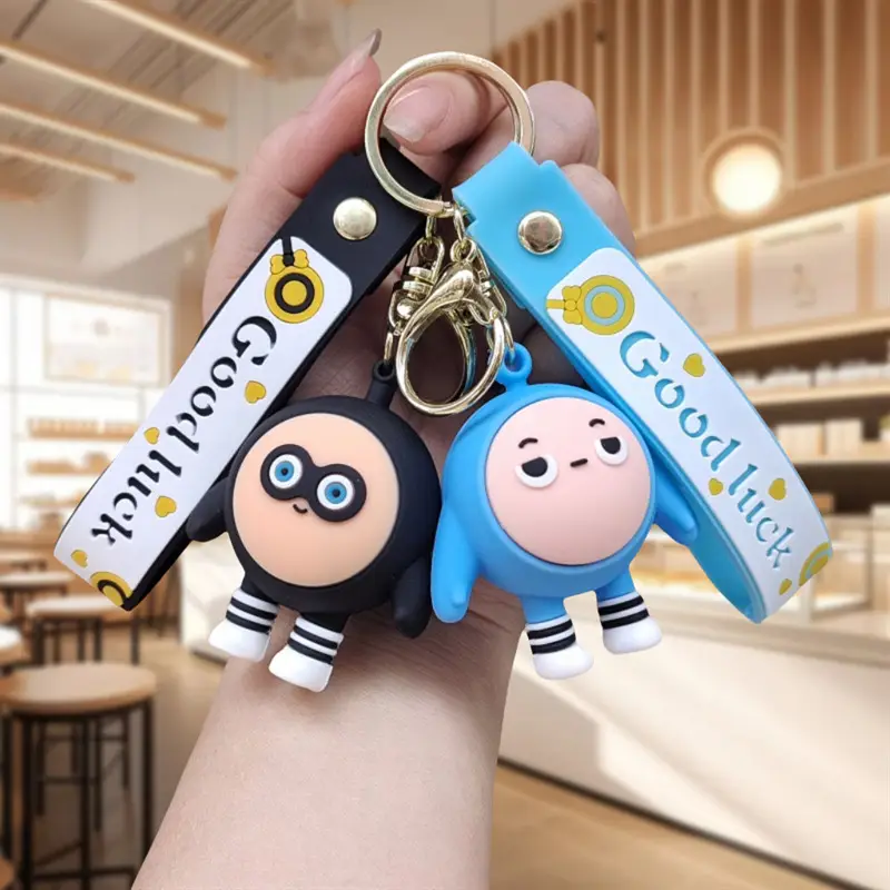 Cute Cartoon Keychains Set of 4 Colors - Image 11