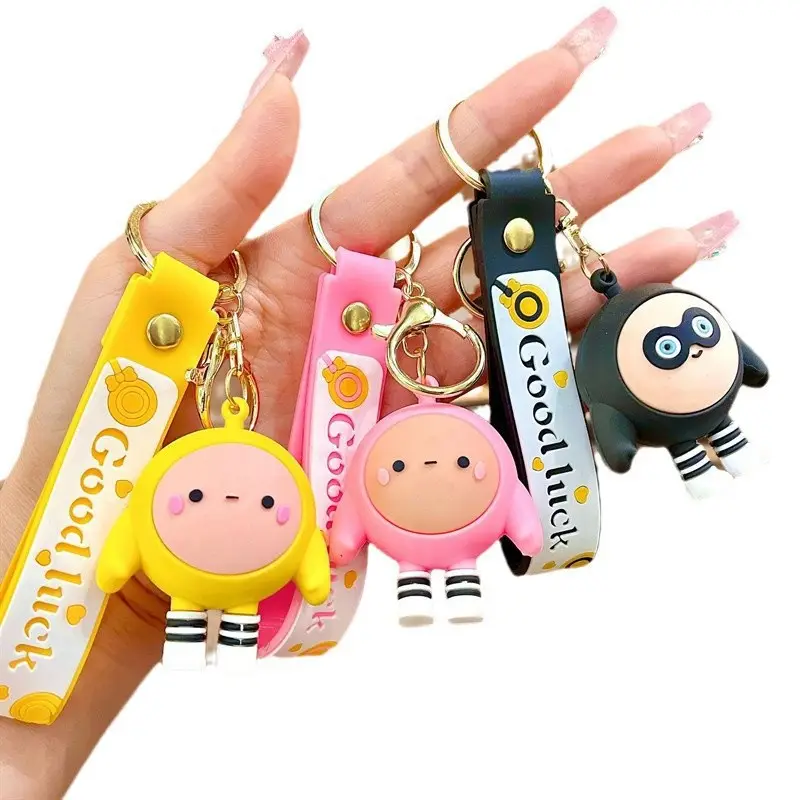 Cute Cartoon Keychains Set of 4 Colors - Image 14