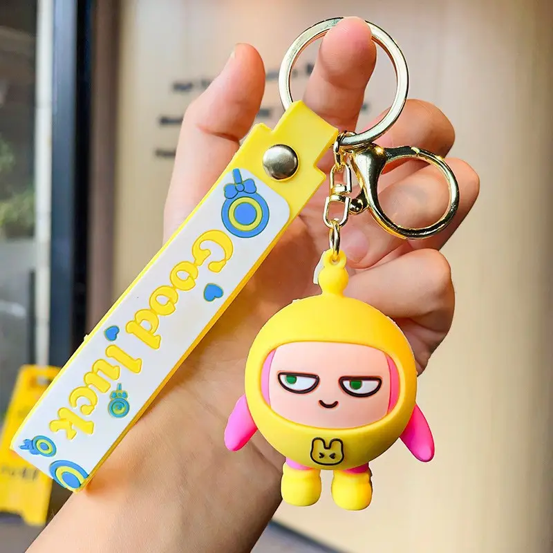 Cute Cartoon Keychains Set of 4 Colors — feature 11