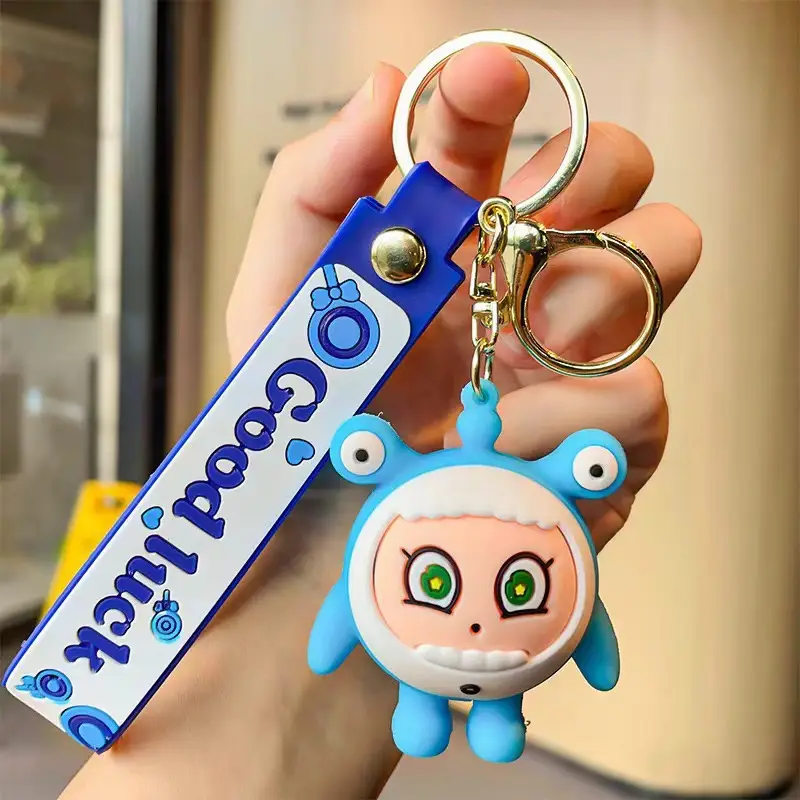 Cute Cartoon Keychains Set of 4 Colors — feature 14