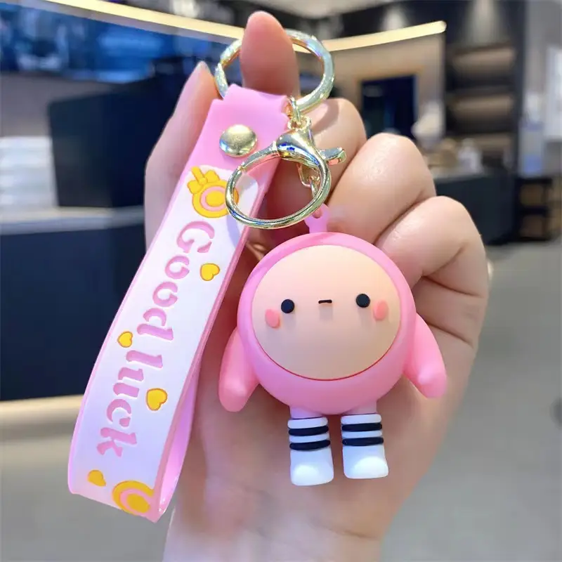Cute Cartoon Keychains Set of 4 Colors - Image 6