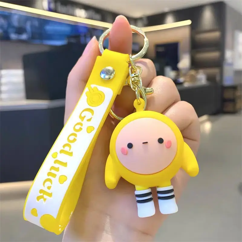 Cute Cartoon Keychains Set of 4 Colors - Image 8