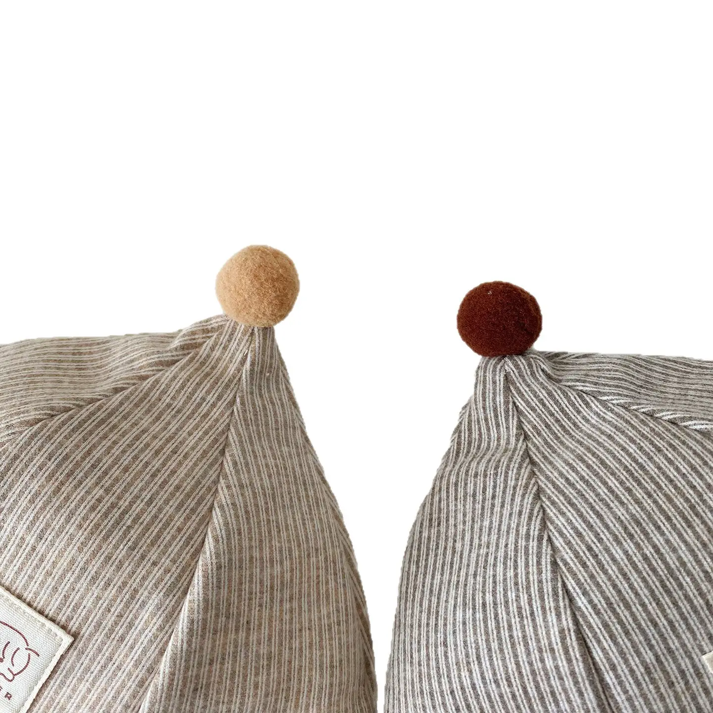 Cute Striped Beanie Hats for Kids Spring Autumn Winter - Image 7