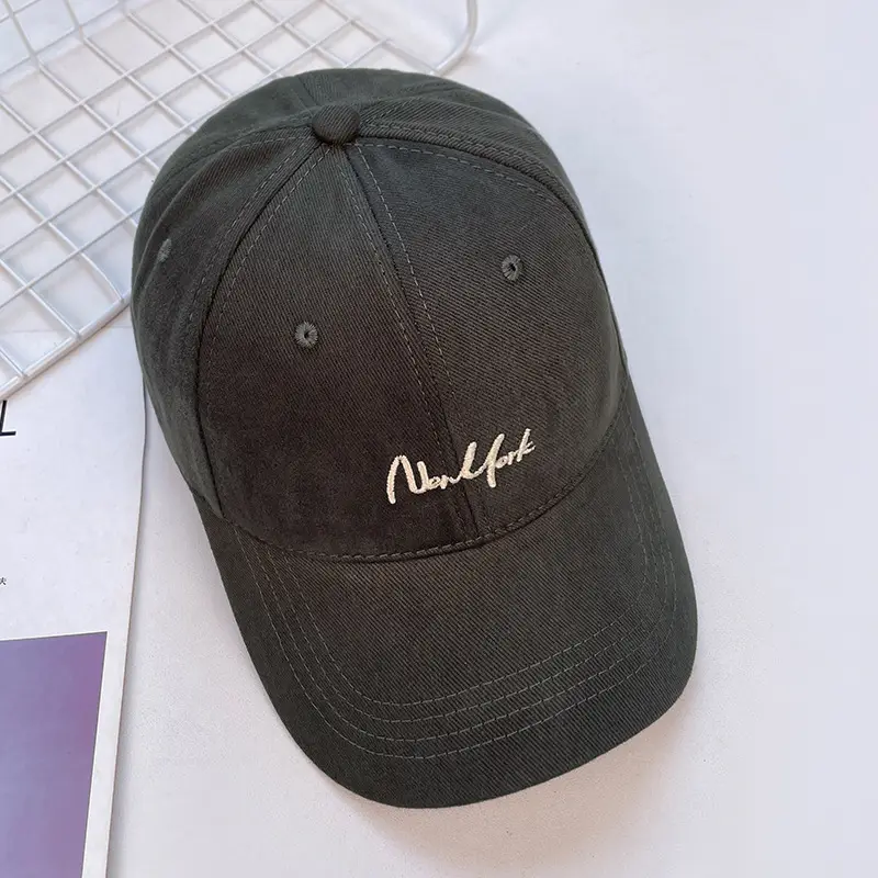 Korean Style Baseball Cap for Men 100g Soft Cotton - Image 4