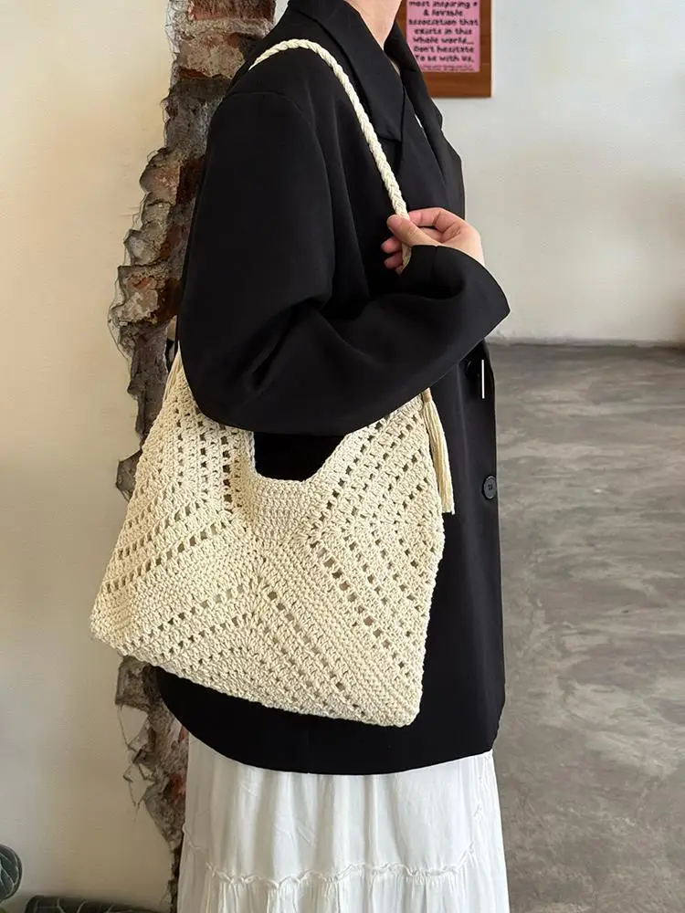 Women's Handmade Tassel Bag for Beach Commute — feature 15