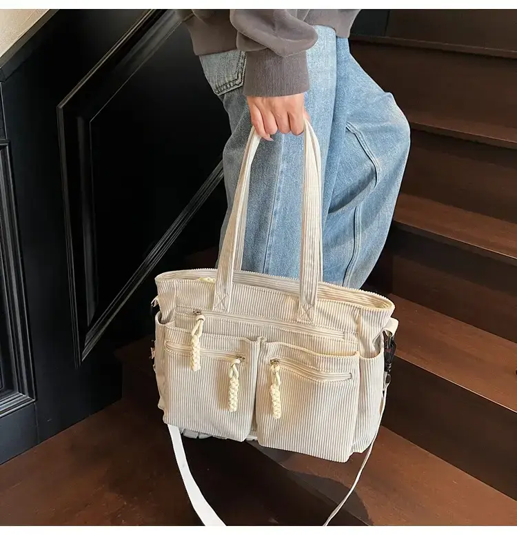 Green Corduroy Shoulder Bag for Women 2025 — feature 36
